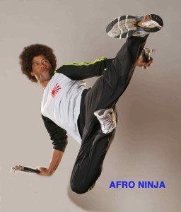 Afro Ninja Kick sm            
